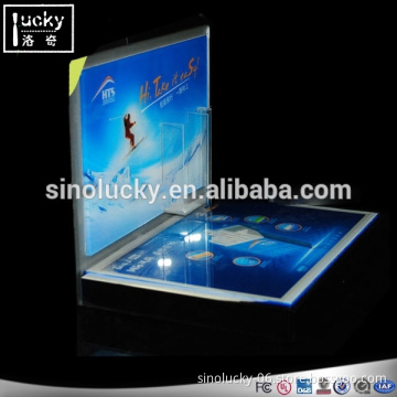 Most popular led cigarette display case for advertising